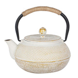 Théière en Fonte Blanche