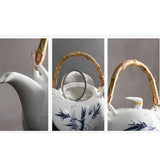 Service à thé en porcelaine