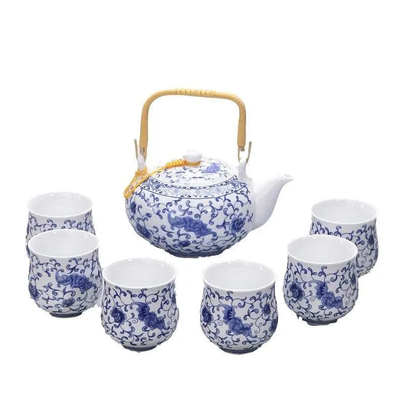 Service à thé japonais ancien en porcelaine - Arts de la table Service à thé japonais ancien en porcelaine - Arts de la table