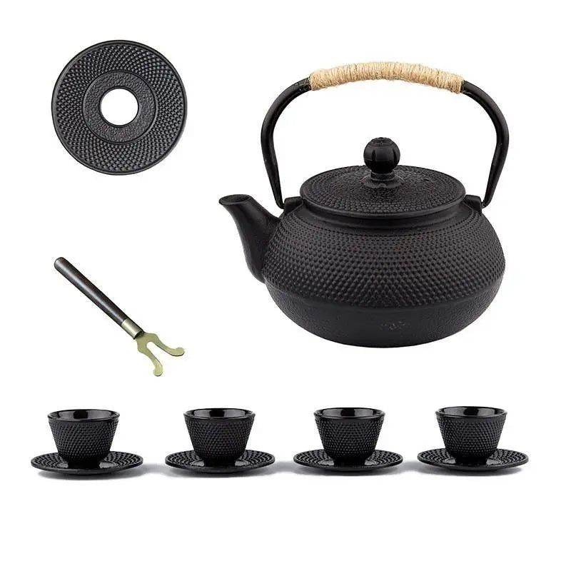 Ensemble théière et tasses -Héron d'or Ensemble théière et tasses -Héron d'or