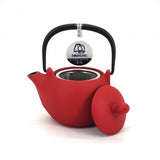 théière rouge japonaise en fonte Iwachu meron 0.3 l
