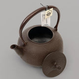 Bouilloire en Fonte Japonaise Oiharu Cercles et Points 1,6 L, vue 4
