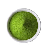 Matcha japonais en poudre de Kakegawa, 40 g, dans un bol blanc