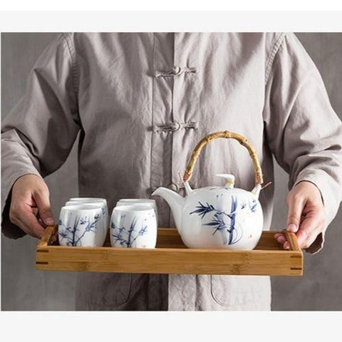 Thermos bambou, accessoire thé, service à thé - Thés de la Pagode