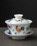 Gaiwan décoré