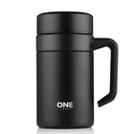 mug à thé thermos noir