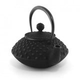 Petite théière en fonte japonaise japonaise Iwachu kambin noir