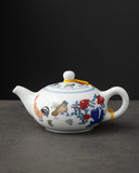 Théière céramique décorée