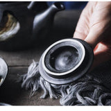 Théière céramique japonaise couvercle