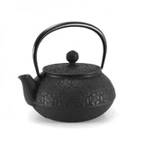 Théière en fonte japonaise Iwachu sakura 550 ml noire