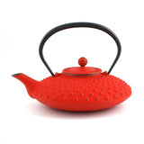 théière en fonte japonaise Iwachu kambin 750 ml rouge