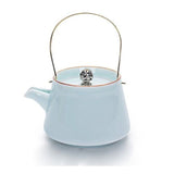 Théière céramique bleu ciel